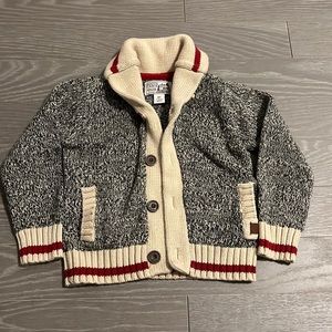 Roots cabin sweater size 5T